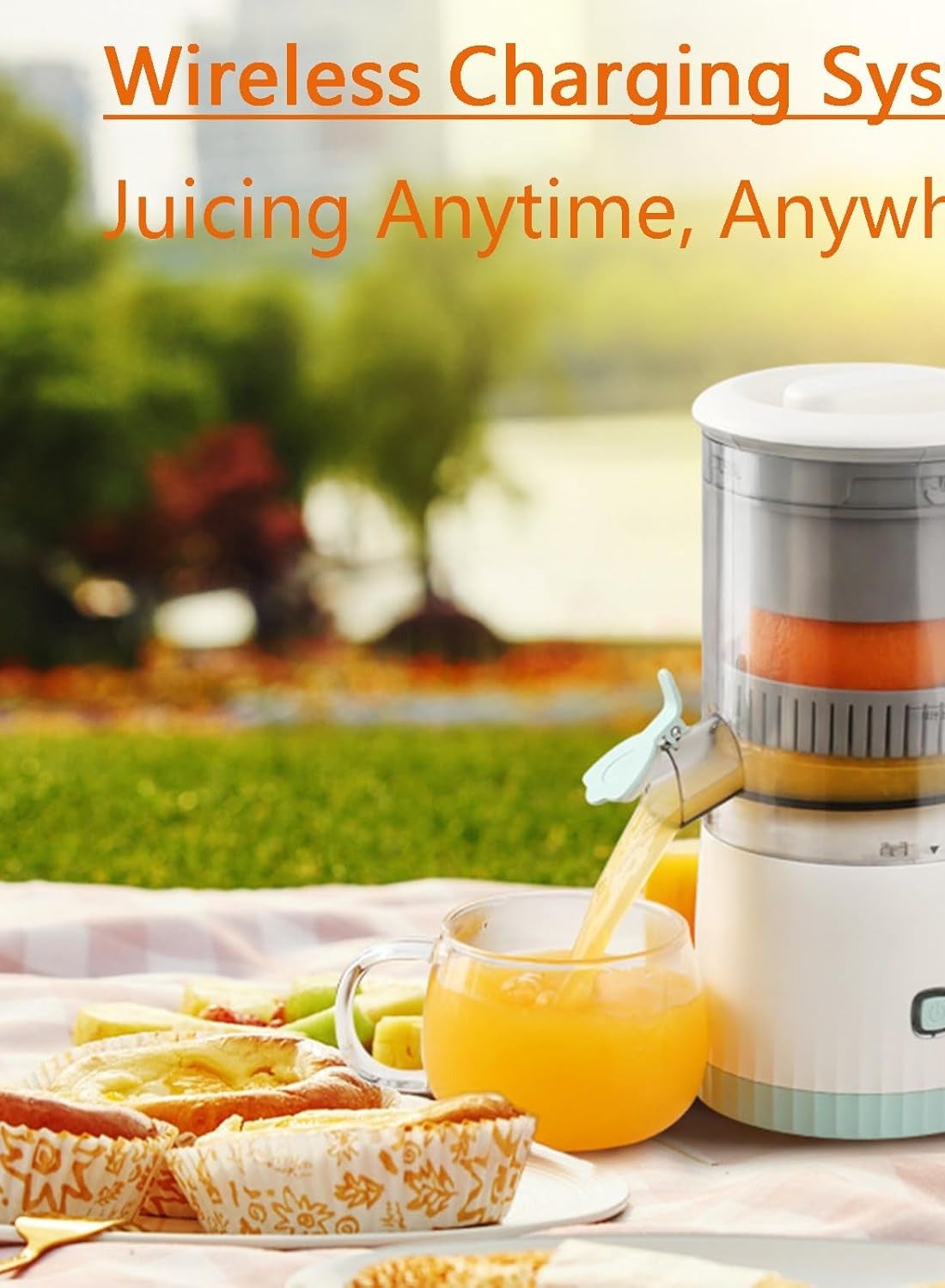 Rechargeable Electric Citrus Juicer