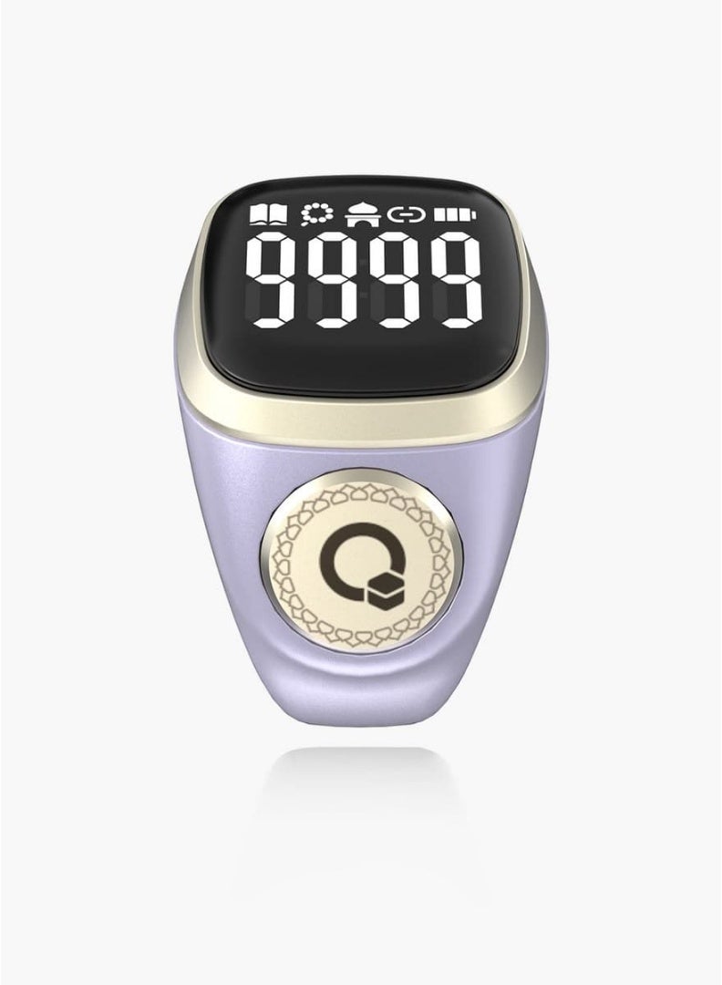 iQIBLA Smart Zikr Ring Noor 2 – Tasbih Counter & Step Tracker