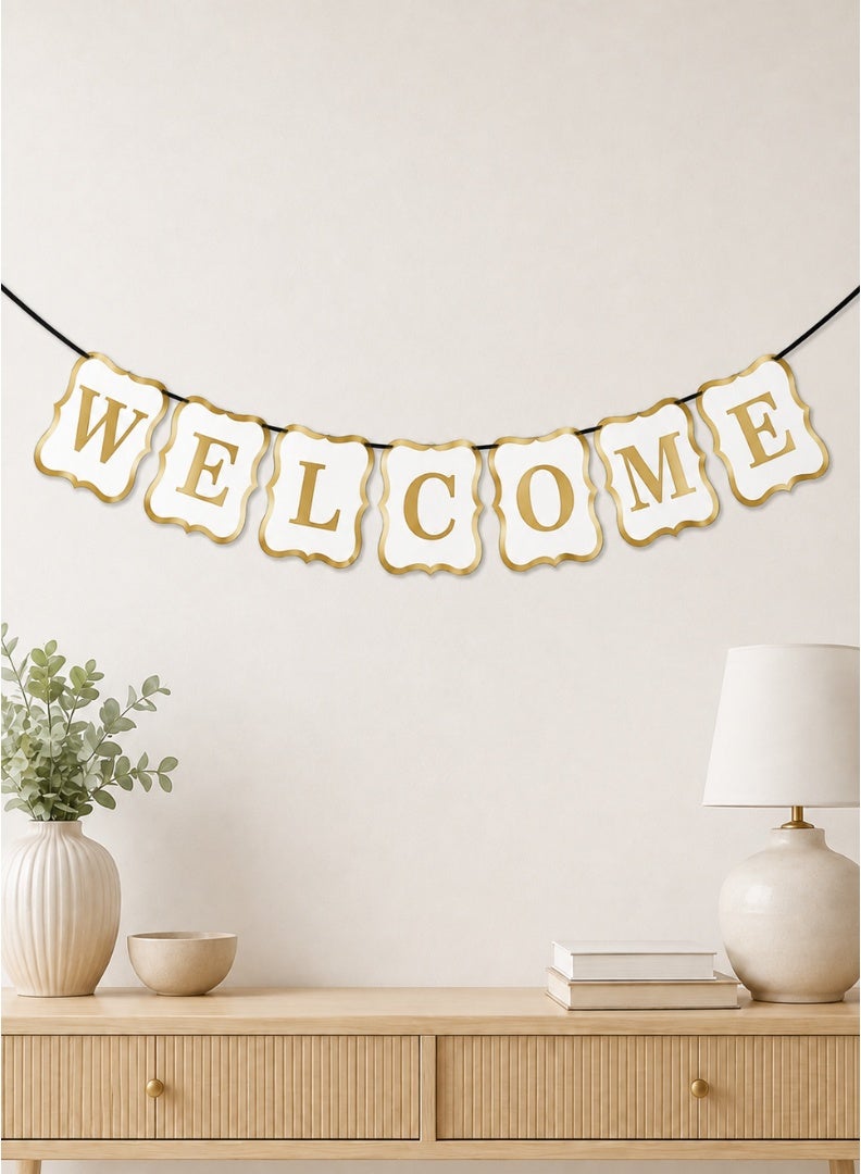 Welcome Decorative Hanging Banner