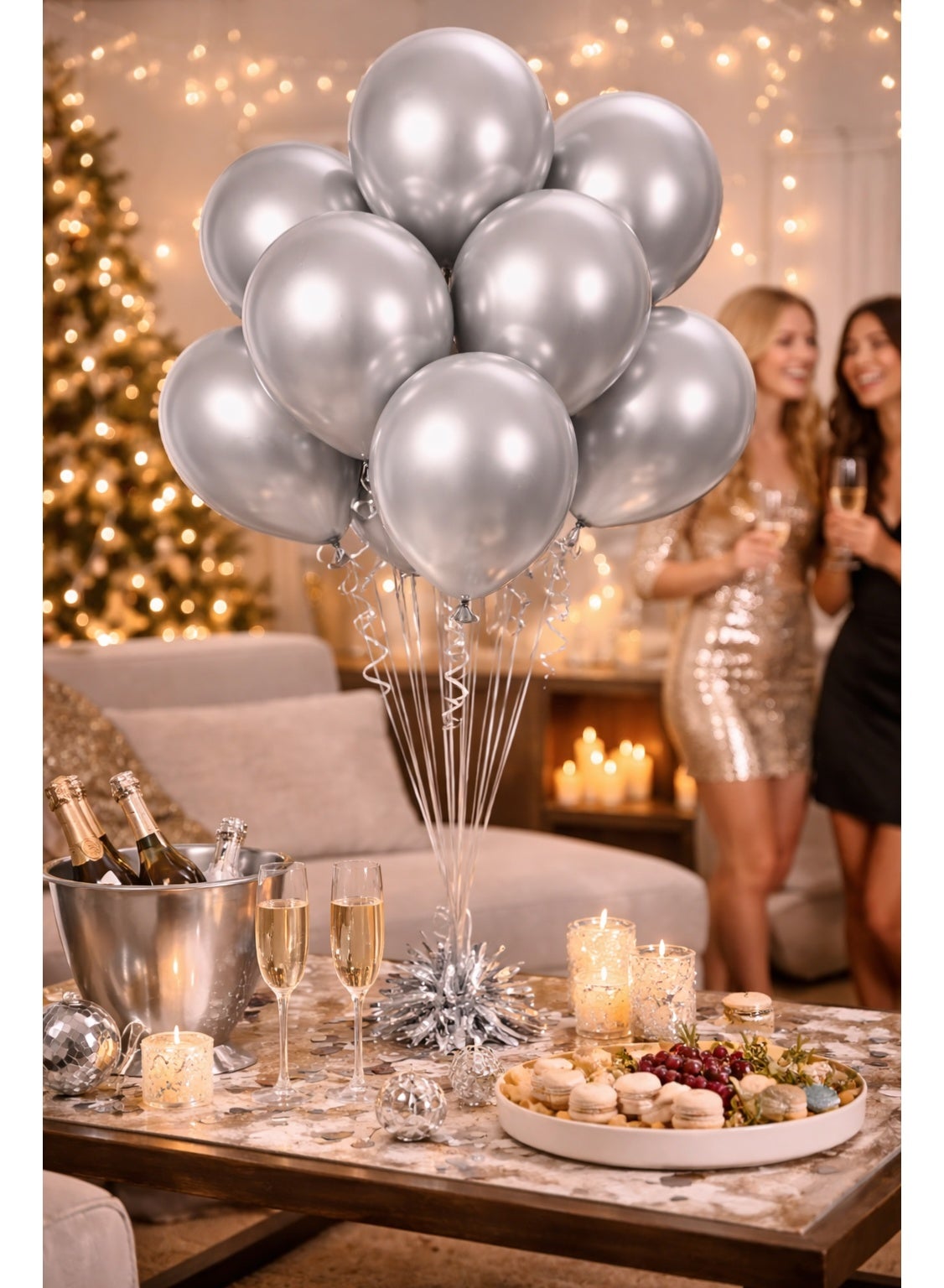 Chrome Latex Balloons – 12 Inch