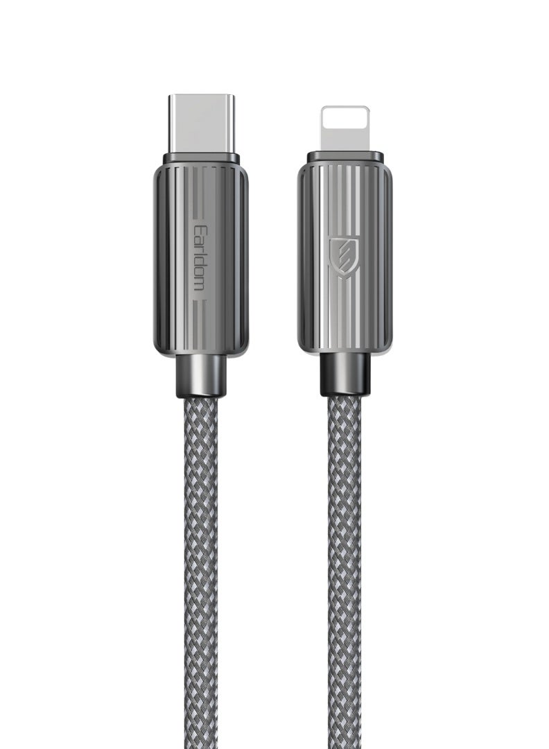 كابل "إيرلدوم" بطول 3 أمتار، من USB-C إلى Lightning، مضفر، بقوة 30 واط