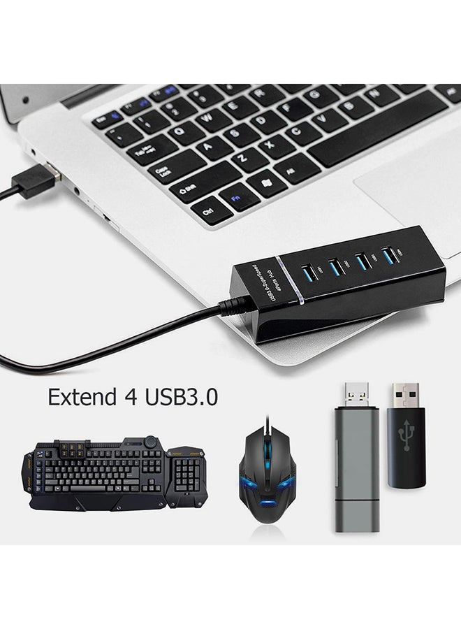 4-Port USB 3.0 Hub – 5Gbps Super Speed