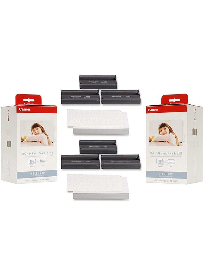 Canon Selphy Ink & Paper Set – Glossy