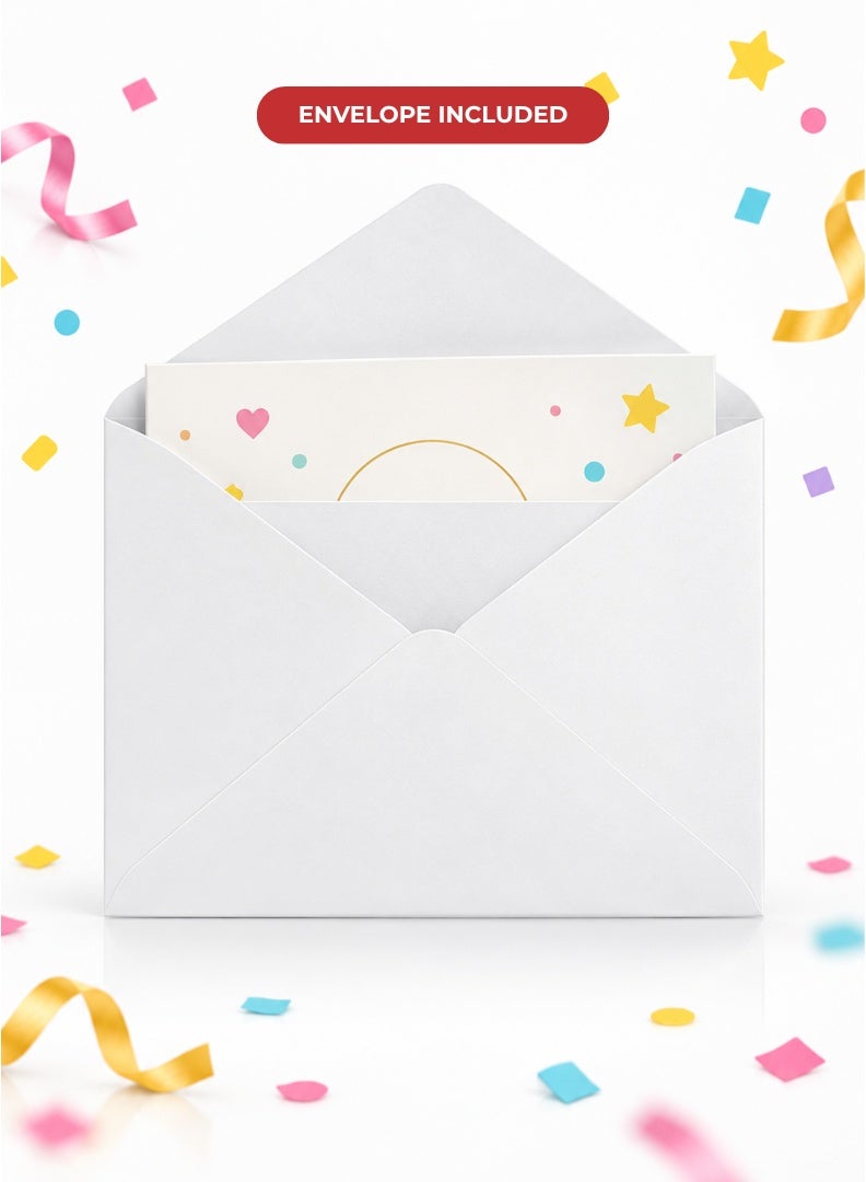 Italo Musical Birthday Greeting Card – Candle Design