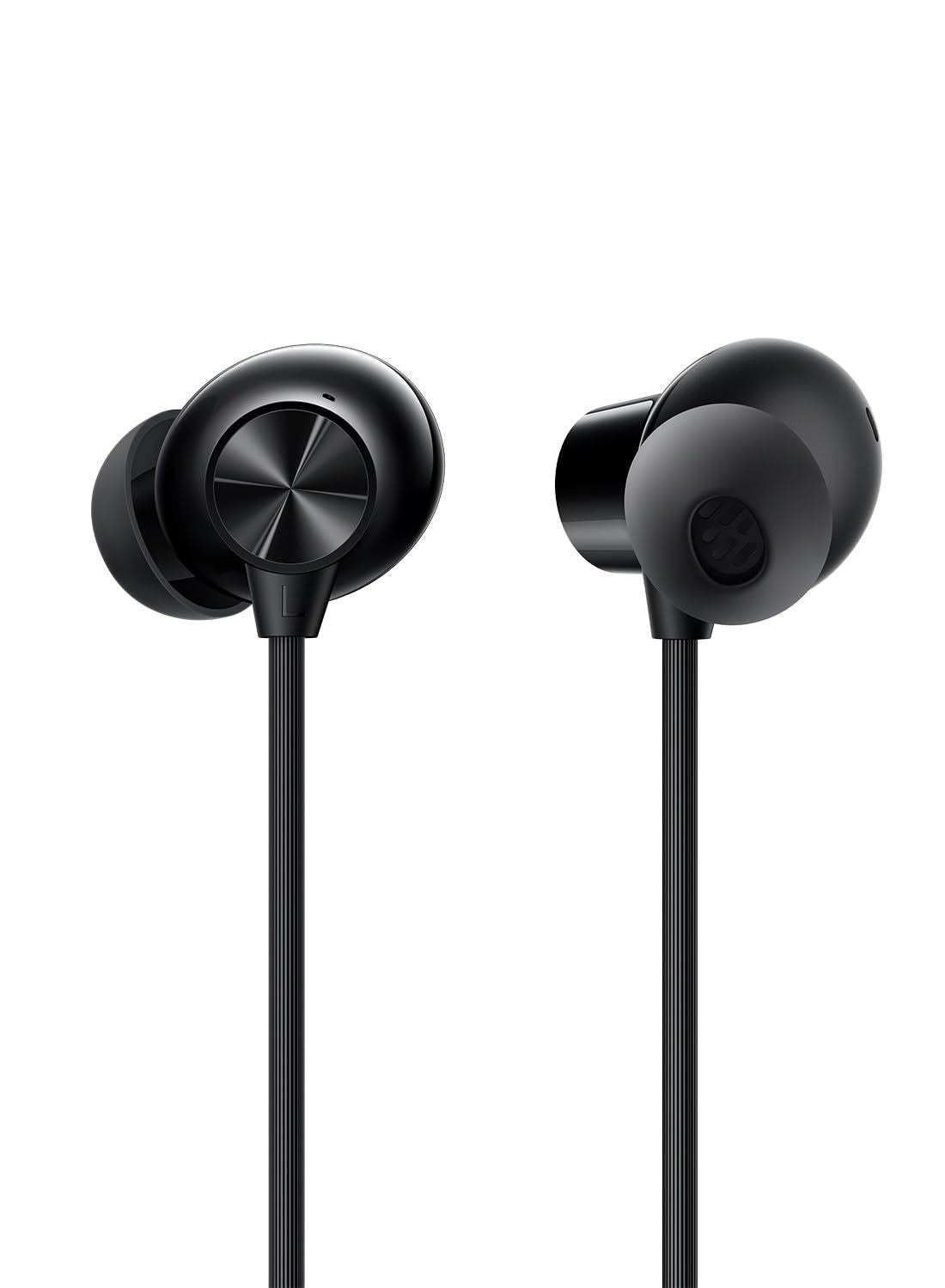 سماعة OnePlus Bullets ANC Neckband – خاصية إلغاء الضوضاء بقدرة 45 ديسيبل، 28 ساعة من التشغيل