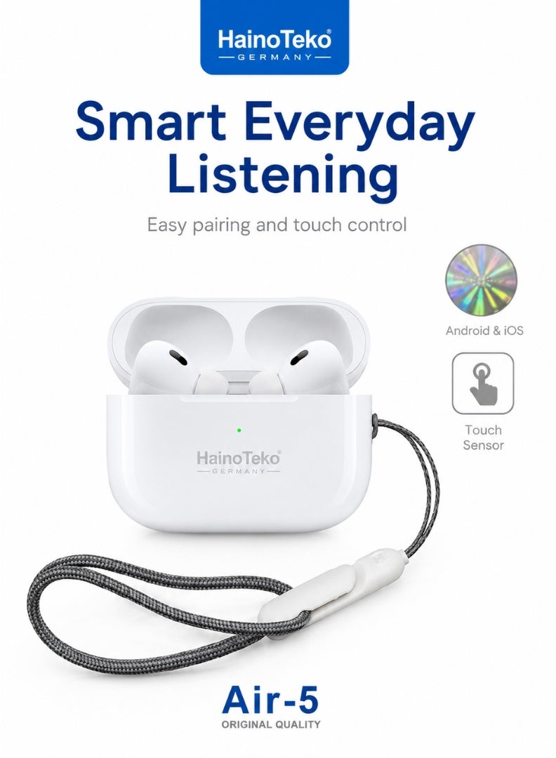 Haino Teko Air 4 Wireless Earbuds with Charging Case