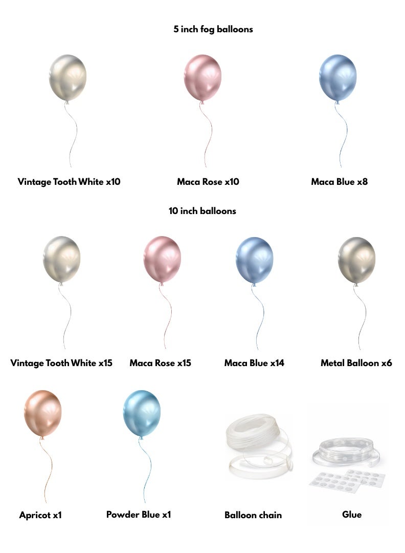 Dimi Pastel Balloon Garland Kit