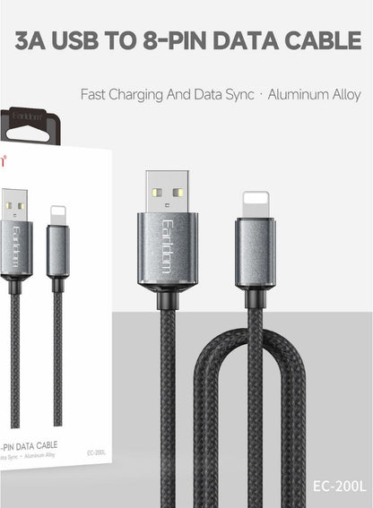 Earldom USB to Lightning Fast Charging Cable