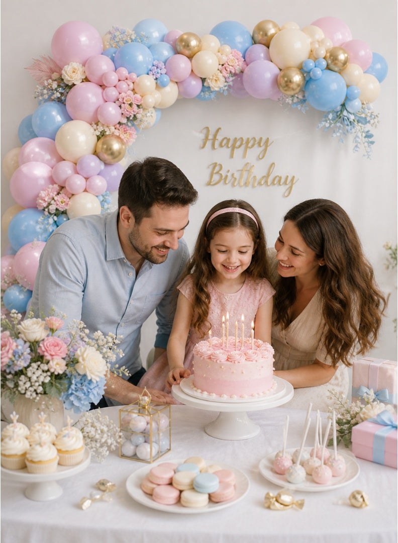Dimi Pastel Balloon Garland Kit