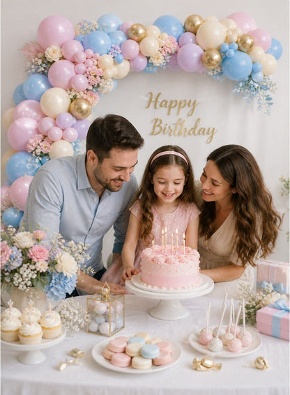 Dimi Pastel Balloon Garland Kit