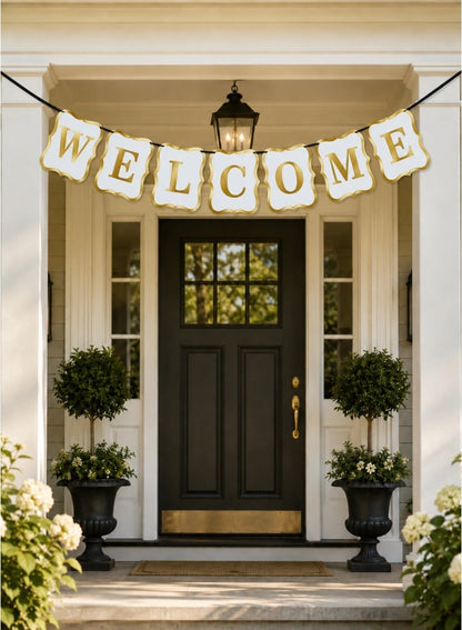 Welcome Decorative Hanging Banner