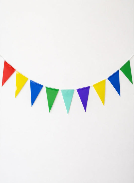 Party Time Multicolour Pennant Banner