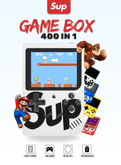 جهاز ألعاب محمول SUP Kids 400 في 1
