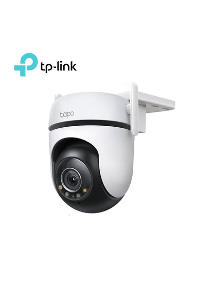 TP-Link Tapo Outdoor Pan/Tilt Security Camera – 2K, IP66, Colour Night Vision