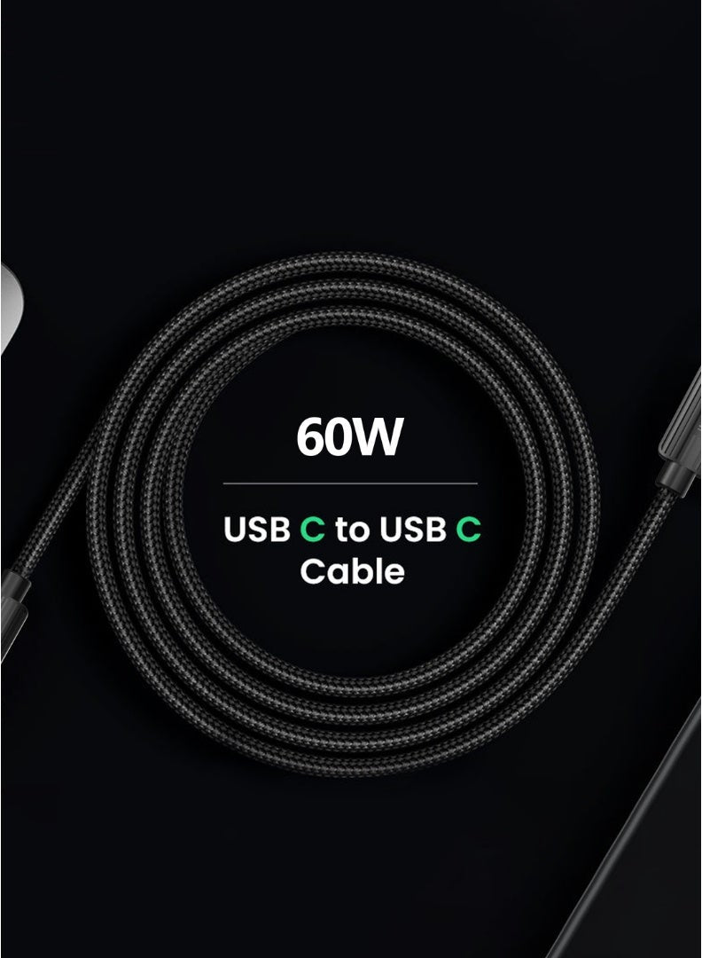 Earldom 60W USB-C to USB-C Fast Charging Cable – 1m