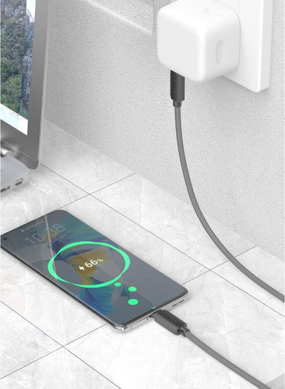 Earldom 60W USB-C to USB-C Fast Charging Cable – 1m