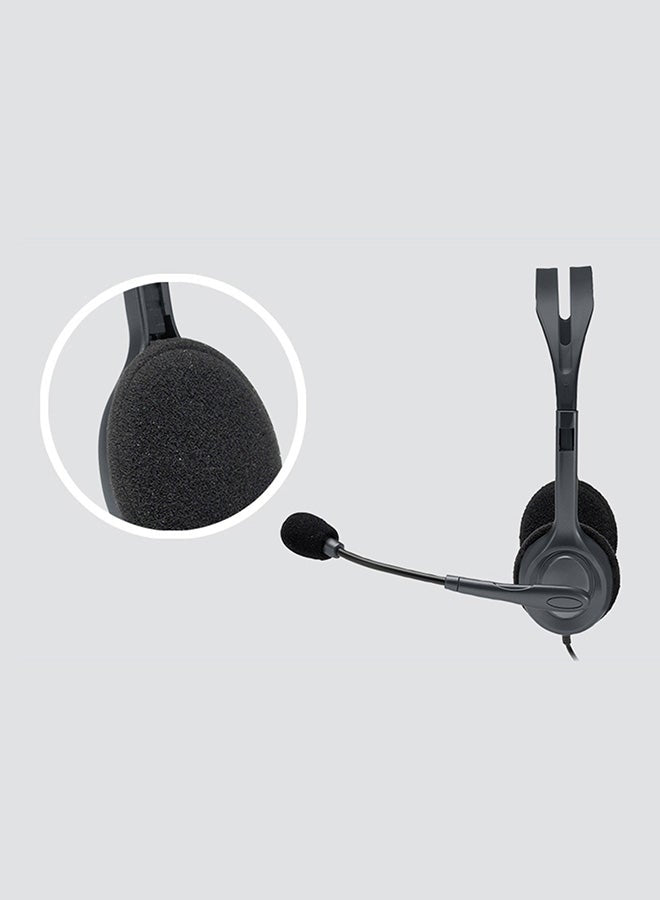 Logitech Stereo Headphones with Microphone – 3.5mm Jack