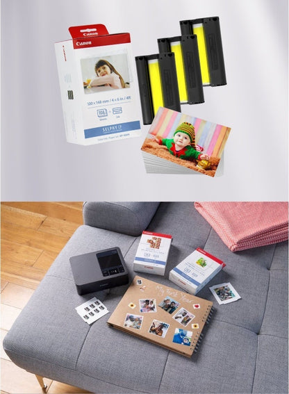 Canon Selphy Colour Ink & Photo Paper Set – 108 Sheets