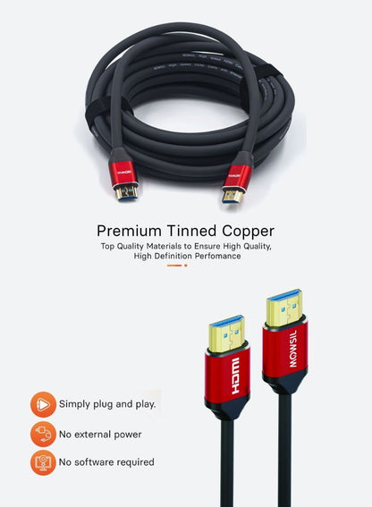 Mowsil 4K HDMI Cable – Gold-Plated