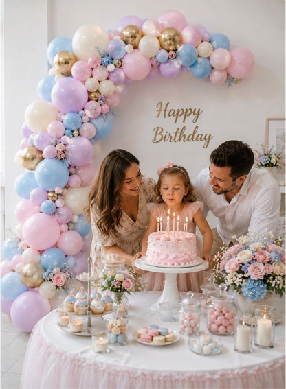Dimi Pastel Balloon Garland Kit