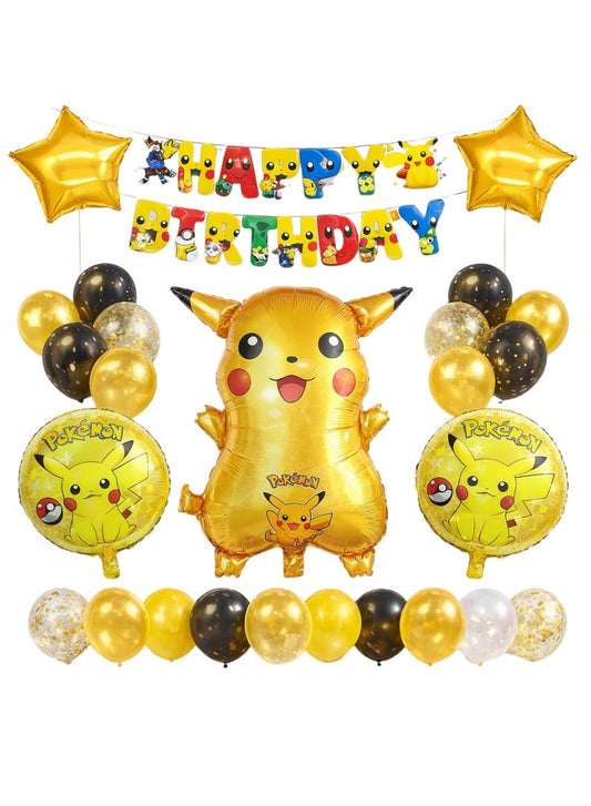Dimi Pokémon Theme Birthday Decoration Set