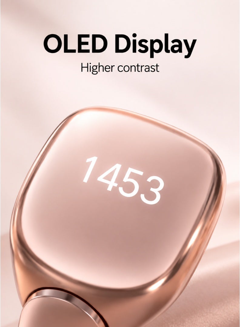 خاتم التسبيح الذكي WESLAMIC iTasbih مزود بشاشة OLED