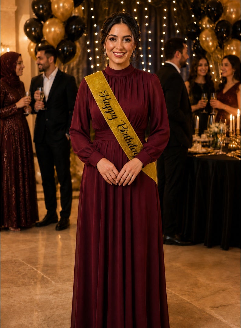 وشاح عيد ميلاد سعيد لامع