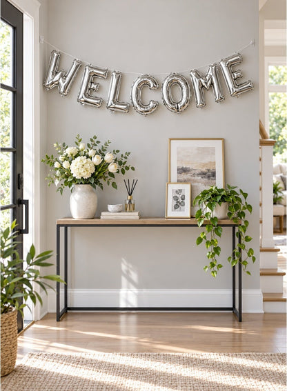طقم بالونات حروف "Welcome" من إيتالو – 7 قطع