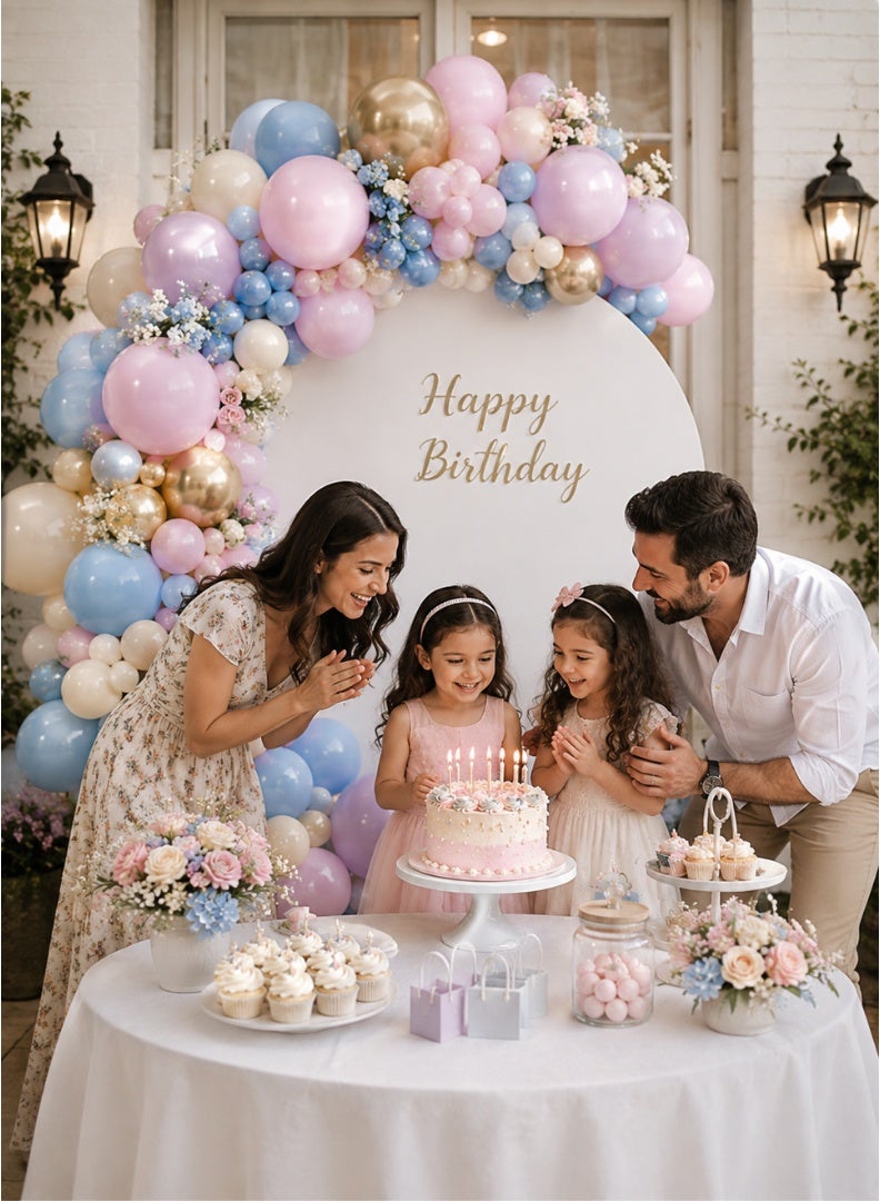 Dimi Pastel Balloon Garland Kit