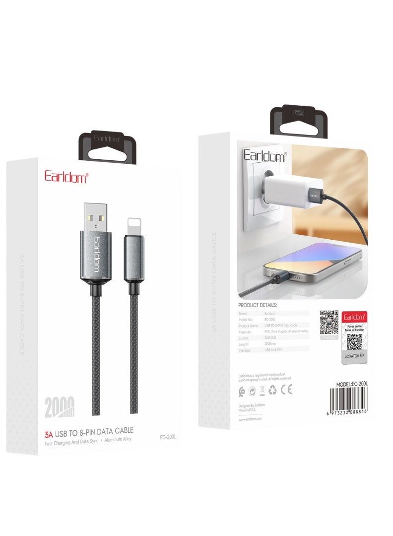 Earldom USB to Lightning Fast Charging Cable