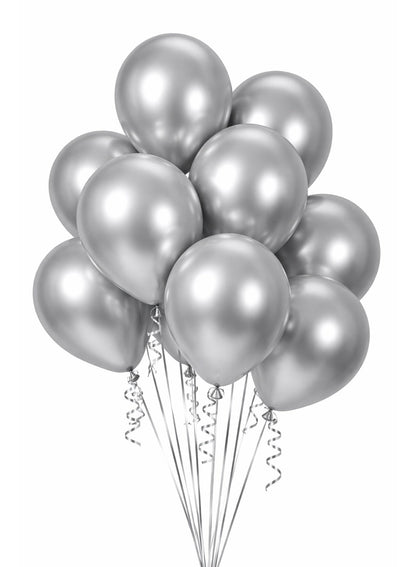 Chrome Latex Balloons – 12 Inch