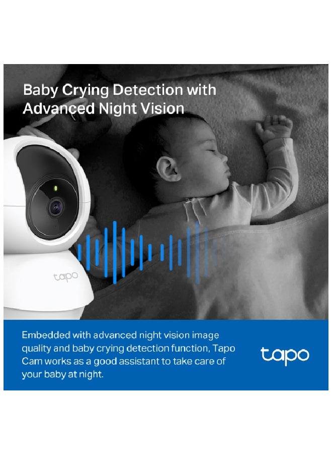 TP-Link Tapo Pan/Tilt Home Security Wi-Fi Camera – Compact
