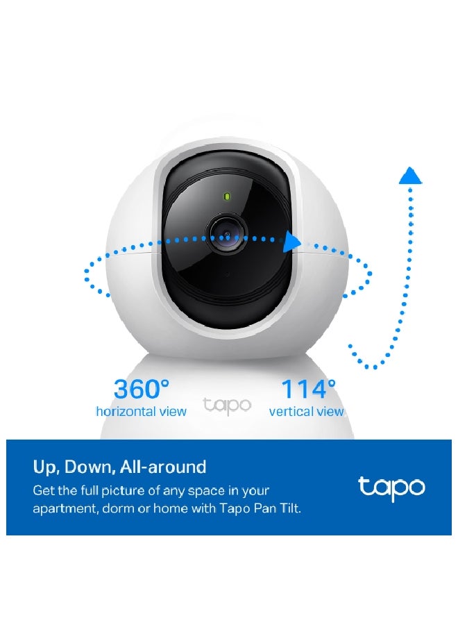 TP-Link Tapo Pan/Tilt Home Security Wi-Fi Camera – Compact