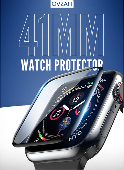 OVZAFI Apple Watch Full Coverage Screen Protector