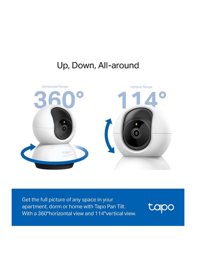 TP-Link Tapo Pan/Tilt AI Security Camera – 4MP 2K