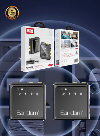 Earldom Wireless Lavalier Microphone – USB-C