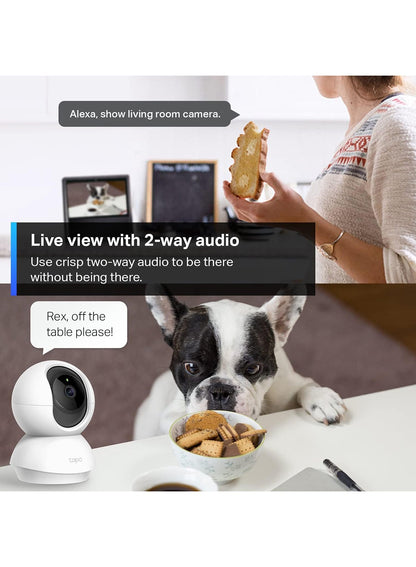 TP-Link Tapo Pan/Tilt Home Security Wi-Fi Camera – 1080p
