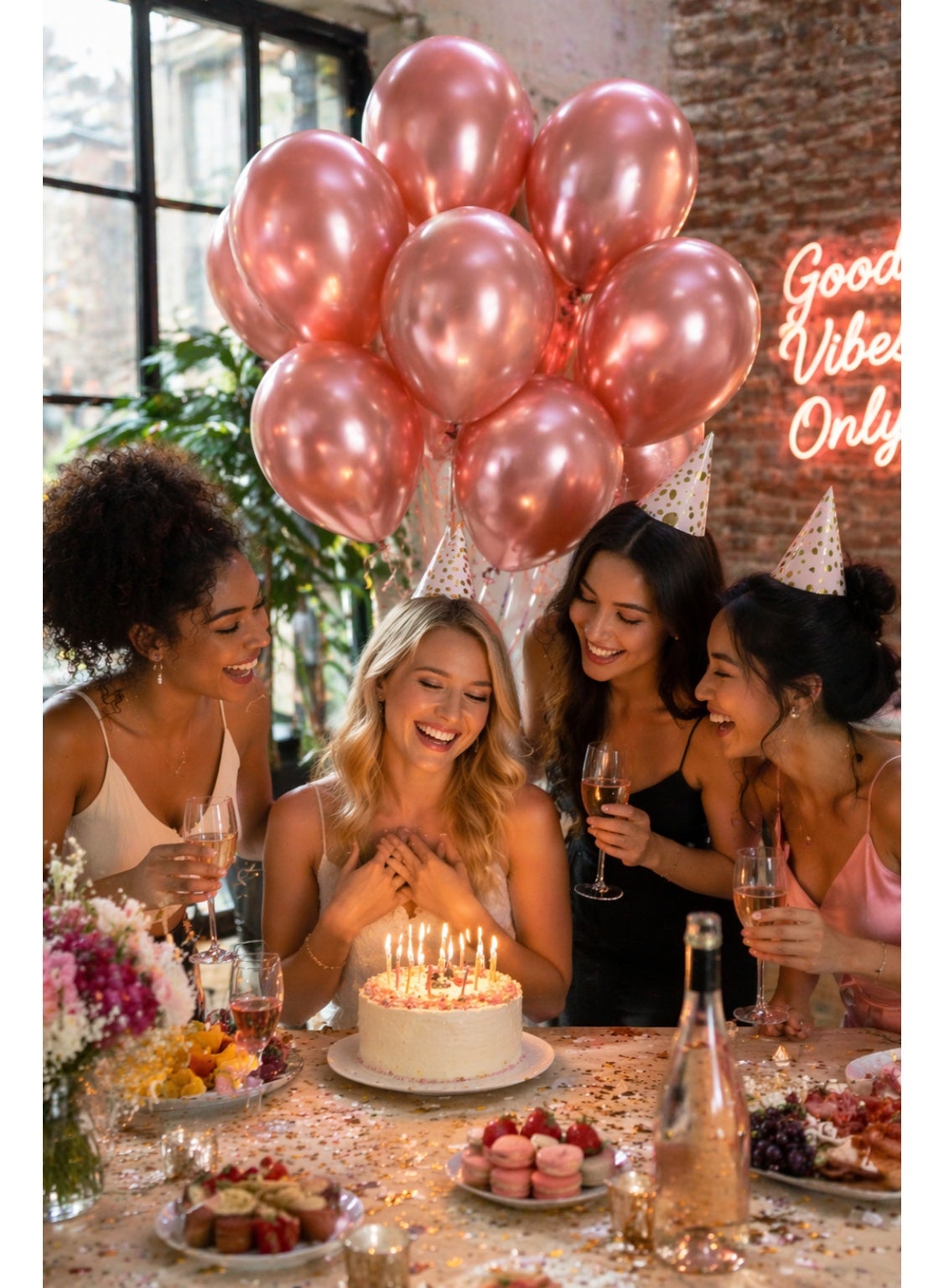 Chrome Latex Balloons – 12 Inch