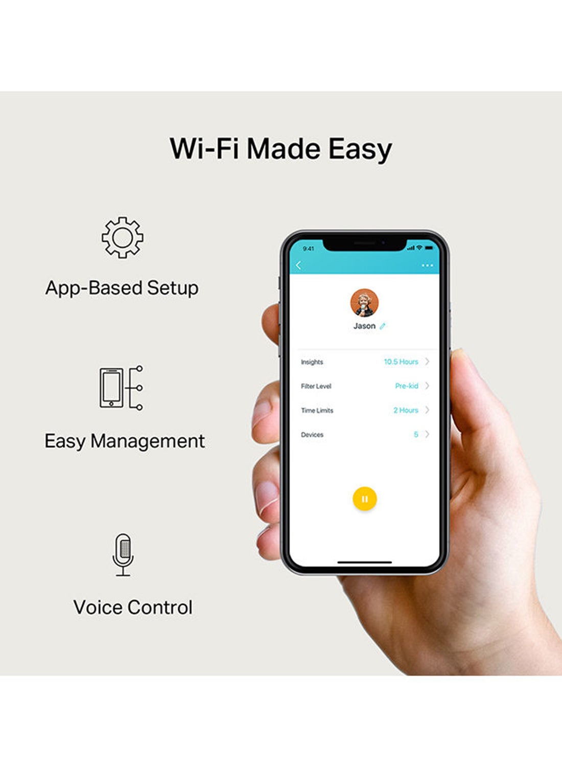 نظام TP-Link Deco لشبكة الواي فاي المنزلية بالكامل (حزمة من 3 قطع)