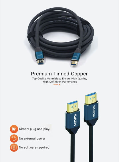 Mowsil 4K 60Hz HDMI Cable – 2m
