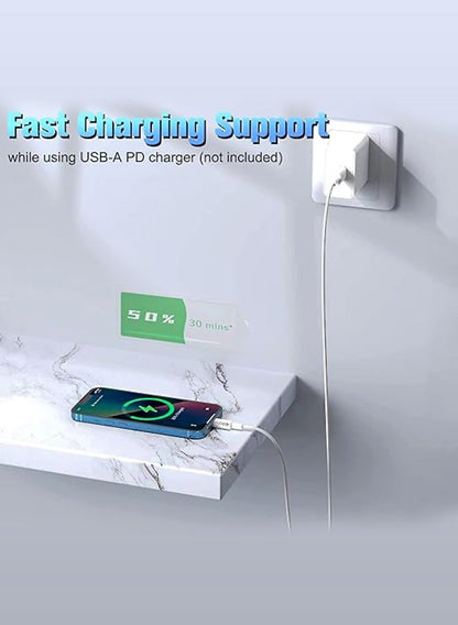 كابل شحن لايتنينج إلى USB