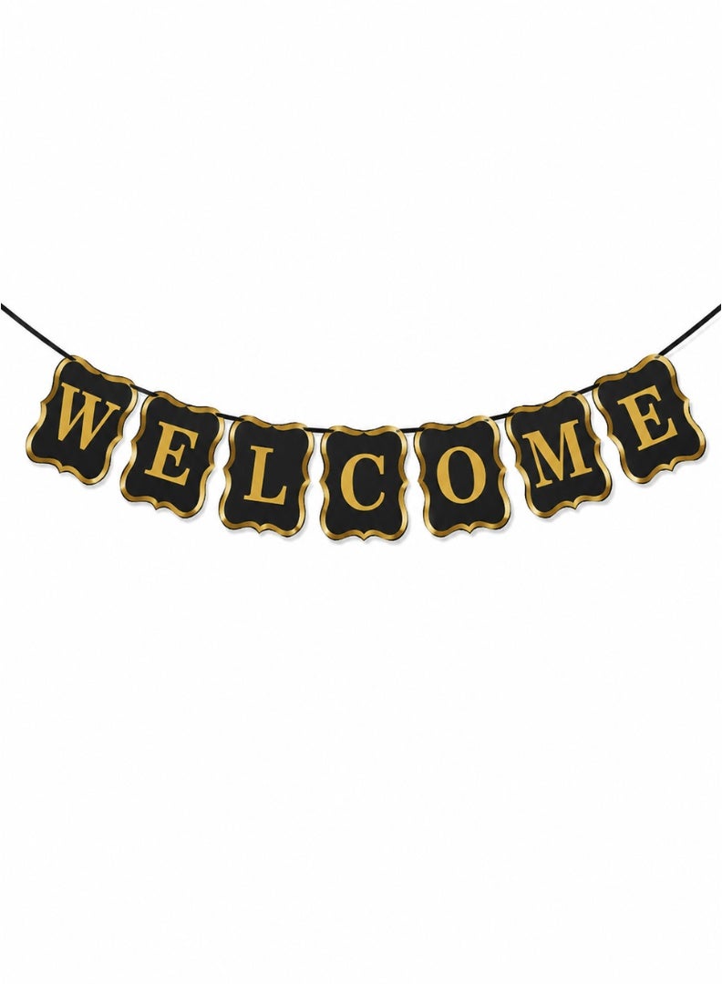 Welcome Decorative Hanging Banner