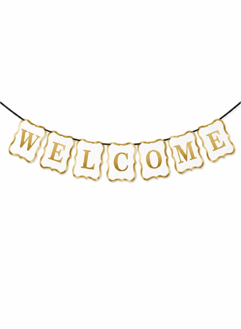 Welcome Decorative Hanging Banner