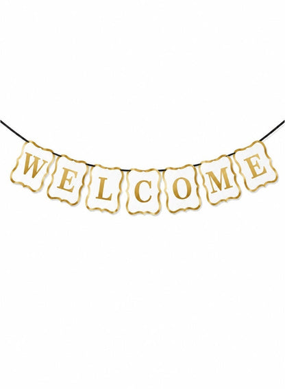 Welcome Decorative Hanging Banner