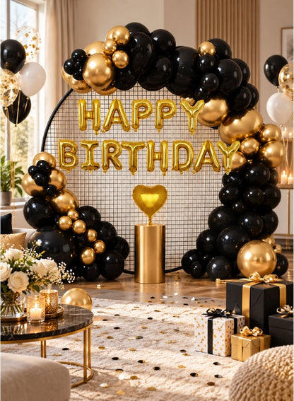 طقم قوس بالونات عيد ميلاد سعيد من إيتالو – 78 قطعة