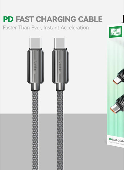 Earldom 60W USB-C to USB-C Fast Charging Cable – 1m