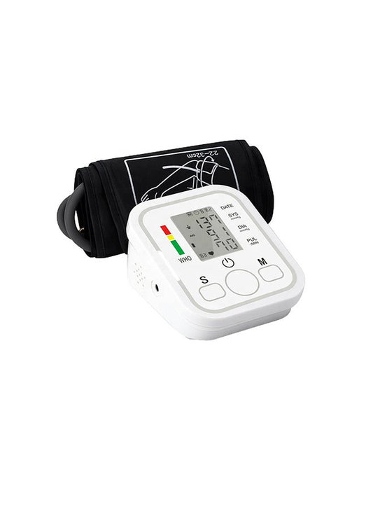Blood Pressure Monitor with Digital LCD Display