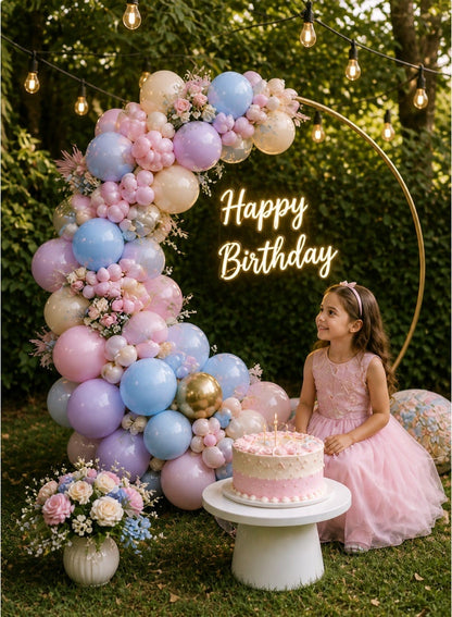 Dimi Pastel Balloon Garland Kit