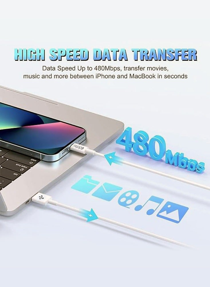 كابل شحن لايتنينج إلى USB