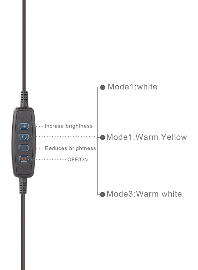 Flexible Mobile Phone Holder with LED Light
